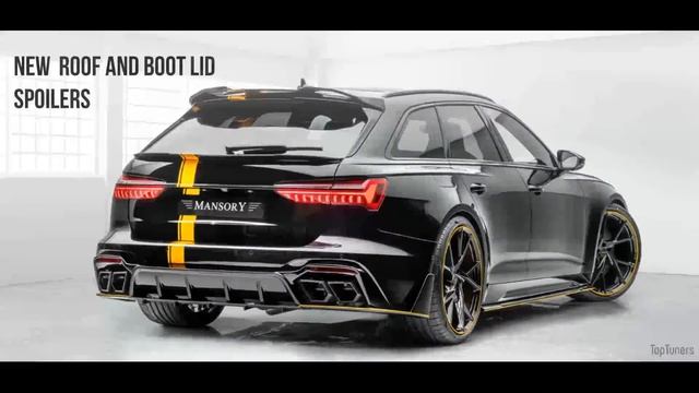 Mansory tuned Audi RS6 Avant C8 into a Super Wagon смотреть онлайн