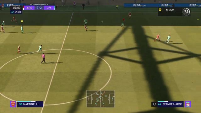 FIFA 21 Ливерпуль Арсенал [мировой клас] смотреть онлайн