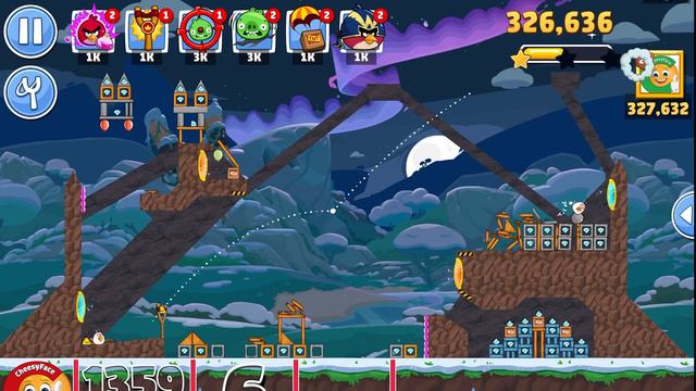 HOW TO GET 3 Stars for LEVEL 6 ANGRY BIRDS FRIENDS TOURNAMENT 1359 without POWER ( NO POWER-UP ) смотреть онлайн