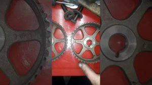 Dodge Caravan 2.4 замена грм помпы