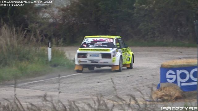 Fiat 131 Racing Proto w/ Alfa Romeo D2 Engine Sound: Paolo Diana Show, Powerslides & Jumps! смотреть онлайн
