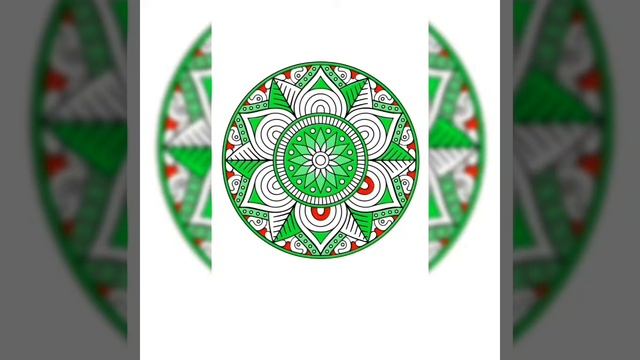 Раскраска по номерам. Coloring by numbers. Мандалы. Раскраска для взрослых. смотреть онлайн