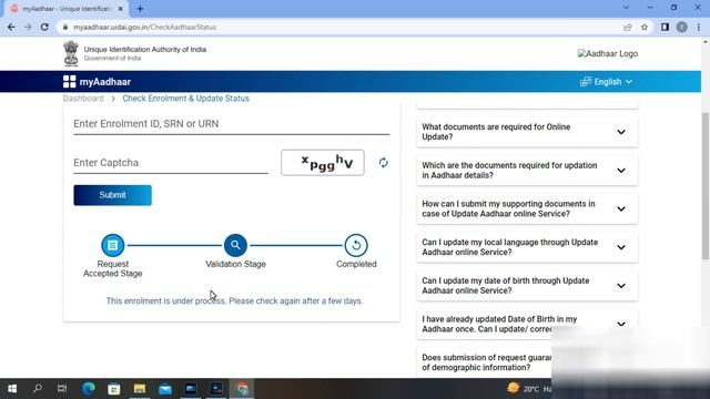This Enrolment Is Under Process Please Check Again After A Few Days|Aadhar Update Problem Solve 202 смотреть онлайн