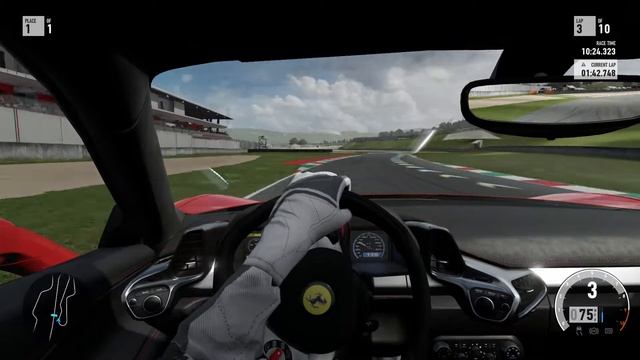 Ferrari 458|forza motorsport 7|steering wheel+paddle shifter смотреть онлайн