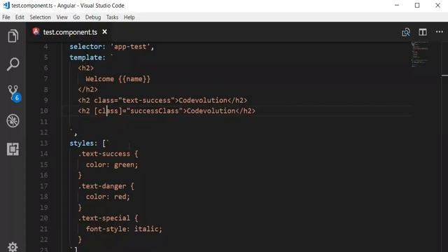 4 Binding to Variable | Angular | Angular Tutorial | Complete Tutorial смотреть онлайн