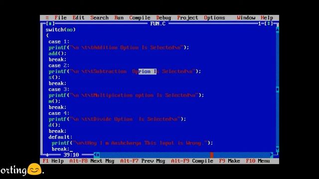 Switch With User Define Function Program Of C смотреть онлайн
