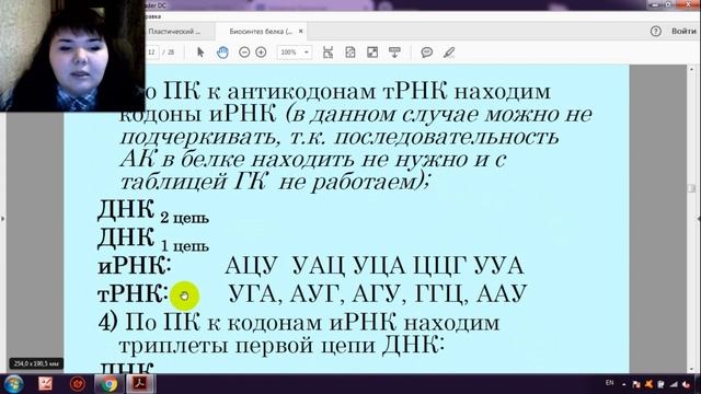 БИОСИНТЕЗ БЕЛКА. РЕШЕНИЕ ЗАДАЧ (2\5 часть - Нахождение 2 цепей ДНК и нуклеотидов)) смотреть онлайн