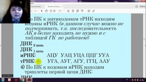 БИОСИНТЕЗ БЕЛКА. РЕШЕНИЕ ЗАДАЧ (2\5 часть - Нахождение 2 цепей ДНК и нуклеотидов))