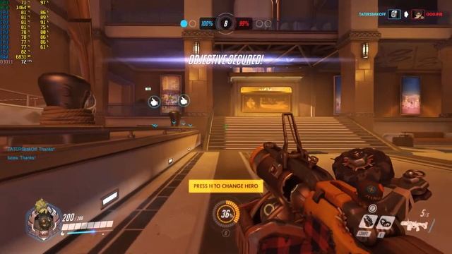 ASUS ROG GL503VD OVERWATCH GAMEPLAY (60 FPS) смотреть онлайн