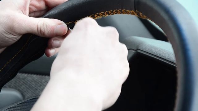 Перетяжка руля кожей смотреть онлайн