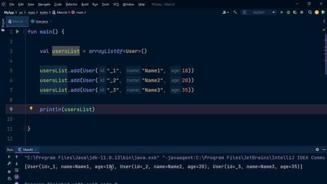 Data class in Kotlin VS Java | OOP смотреть онлайн