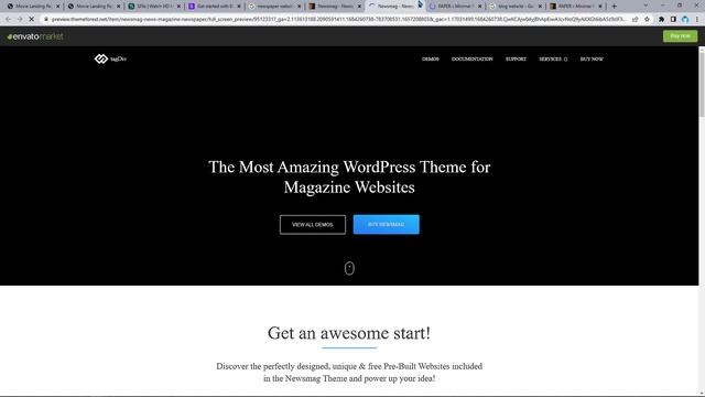 Complete Responsive Movie Landing Page Website Design | Html CSS & Bootstrap 5 смотреть онлайн