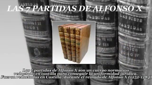 Alfonso X y las 7 Partidas смотреть онлайн