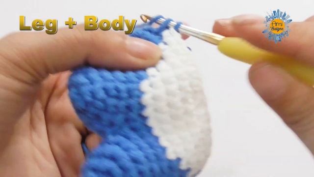 #094 | Amigurumi Elephant Crochet Pattern (1/4) | How To Crochet Animal Amigurumi | @AmiSaigon