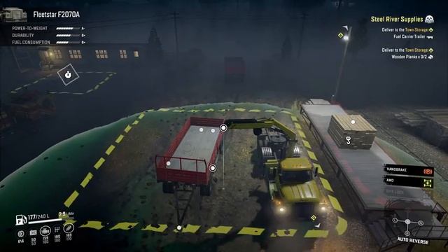 SnowRunner Hard Mode Strategic Walkthrough Ep 14 - Black River Contests смотреть онлайн