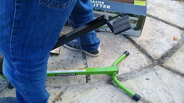 Logmaster Log Splitter Unbox and Review смотреть онлайн
