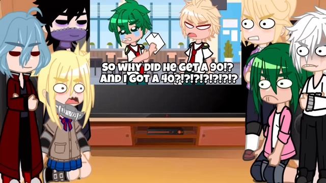 Pro Heroes LOV And parents react to My way! My way or the highway! || mha/bnha || Gacha Club || смотреть онлайн