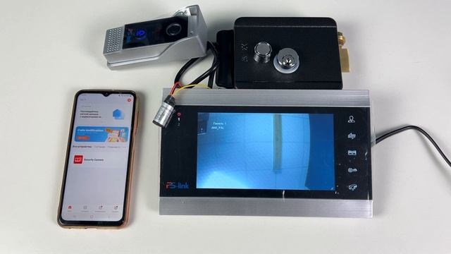 Комплекты видеодомофона с электромеханическим замком Ps-Link KIT-DB09-XX / WIFI смотреть онлайн