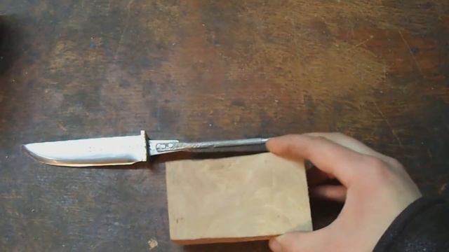 не ЯКУТСКИЙ НОЖ из МЕХПИЛЫ. Нож из быстрореза Своими Руками  Р3М3Ф2 Yakut Knife Handwork HSS