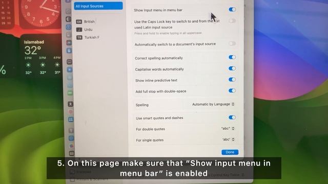 MacOS Sonoma How To Change Keyboard Language On MacBook