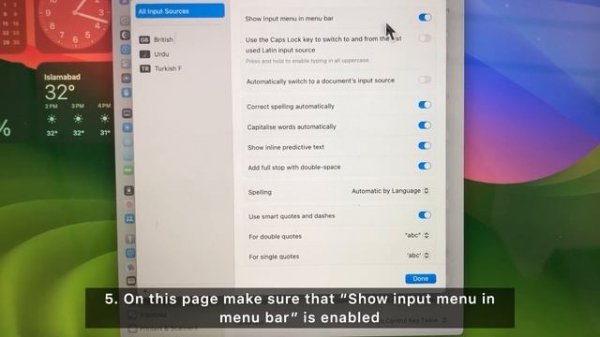 macOS Sonoma How to Change Keyboard Language on MacBook
