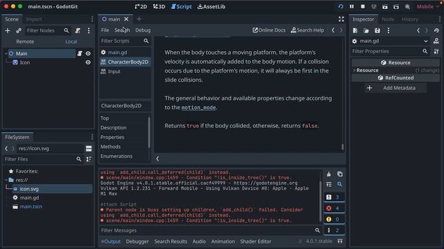 How to Read the Docs in the Godot Editor | Godot 4 Quick Tip смотреть онлайн