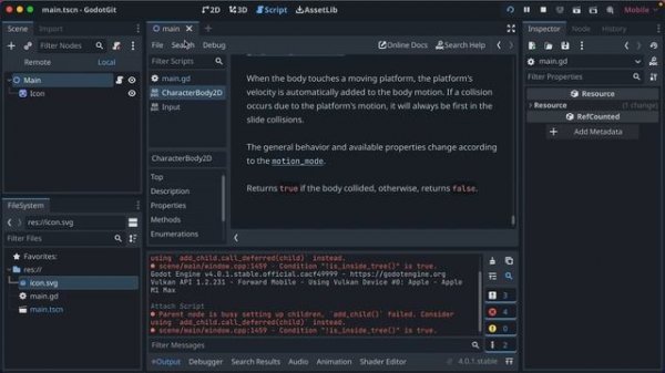 How to Read the Docs in the Godot Editor | Godot 4 Quick Tip