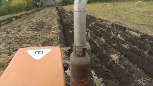 Трактор Синтай 120,осенняя работа.
