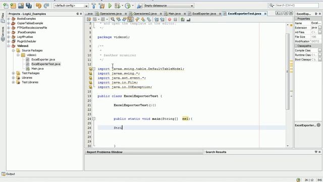 Java Export a JTable to Excel by MEL смотреть онлайн