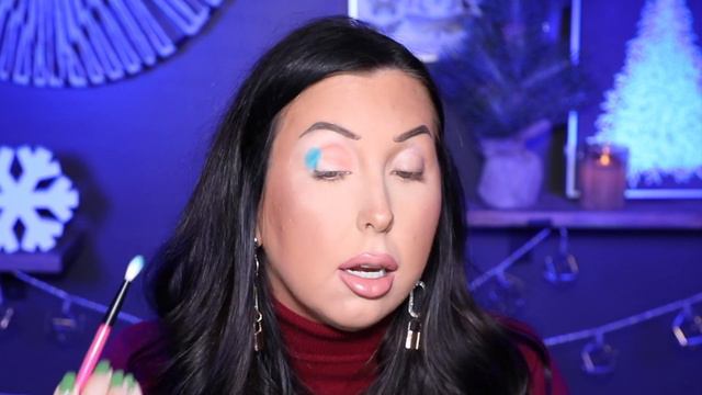 BH COSMETICS TURQUOISE FOR DECEMBER | SWATCHES & A LOOK