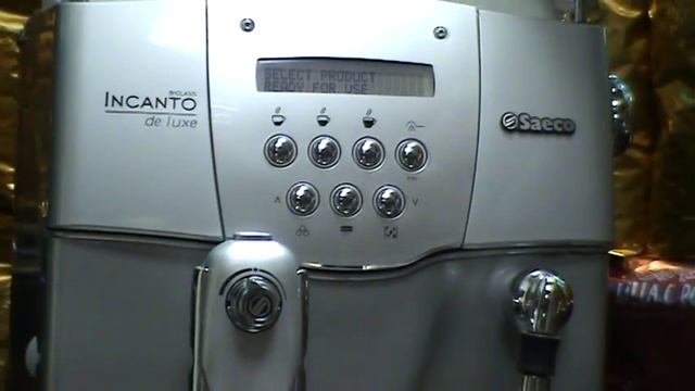 Saeco Incanto De Luxe.MPG смотреть онлайн