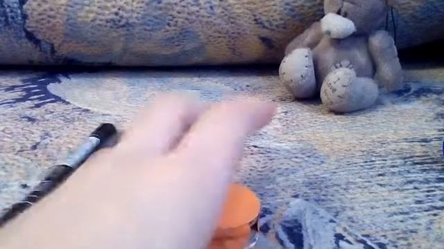Как Алёна делает поделку для карандаша весёлый смайлик ??? смотреть онлайн