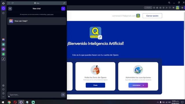 ARIA ✅ la Inteligencia Artificial de Opera con GPT-4 GRATIS смотреть онлайн