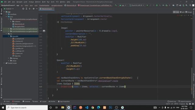 Navigation Drawer With Jetpack Compose in Android Studio | Kotlin | Jetpack Compose смотреть онлайн