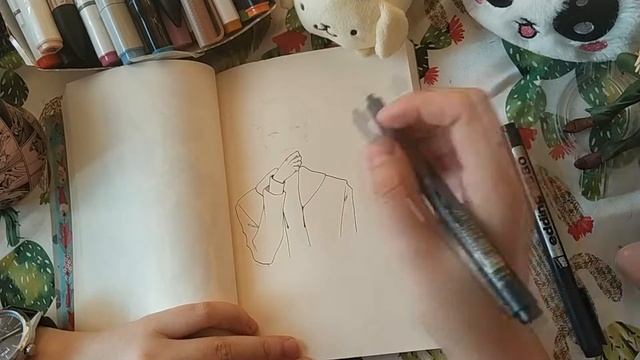 【туториал\рисуй со мной】+ урок по лайнарту смотреть онлайн