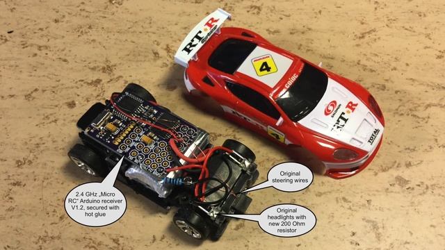 Coke Can Car Arduino 2.4GHz "Micro RC" conversion - will it fit? смотреть онлайн