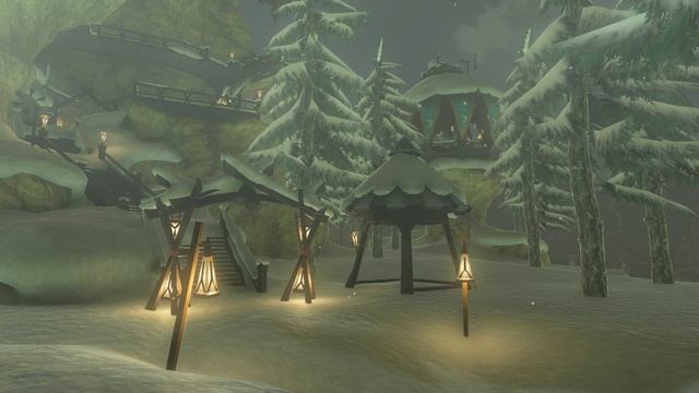 Frozen Rito Village | The Legend of Zelda: Tears of the Kingdom смотреть онлайн