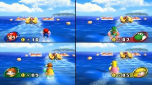 Mario Party 8 Minigames - Mario Vs Yoshi Vs Daisy Vs Peach (Hardest Difficulty)