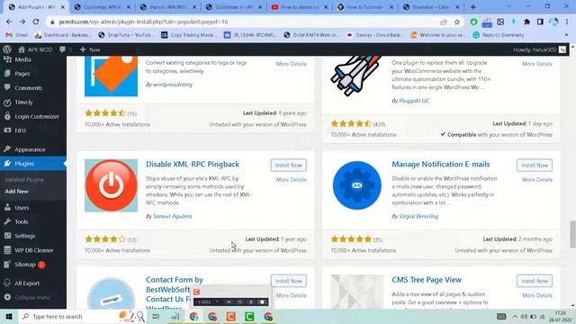 Disable XML RPC Pingback смотреть онлайн