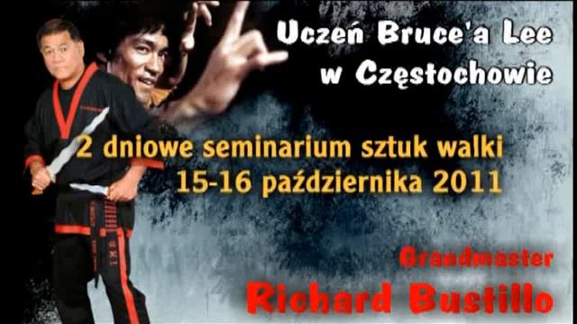 GM Richard Bustillo,Seminarium z uczniem Bruce Lee, Częstochowa www.kick-boxing.czest.pl смотреть онлайн