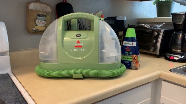 How to Use Bissell Little Green Machine Capet Cleaner смотреть онлайн