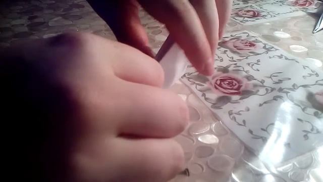 Делаем ногти из бумаги!!! смотреть онлайн