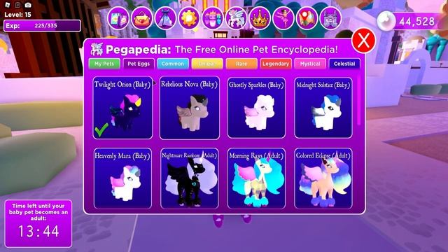 Can I HATCH *EVERY CELESTIAL UNICORN* ? CROWN ACADEMY Roblox Hatching смотреть онлайн