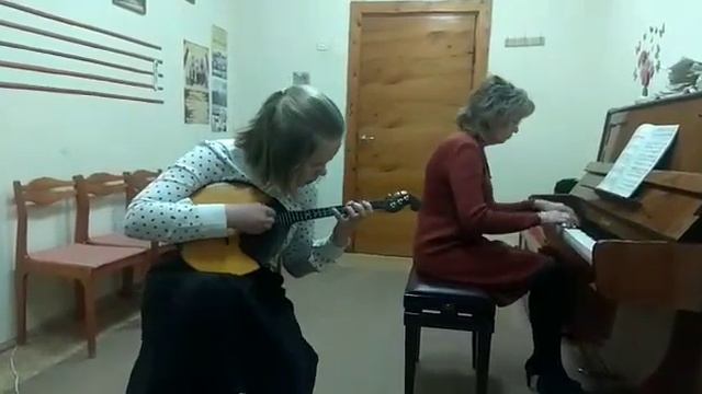 Колосова Лидия, 6 класс. А. Моносыпов "Зимняя дорога" смотреть онлайн