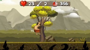 Приключения Пещерного человека Сaveman Сhuck Гемплей