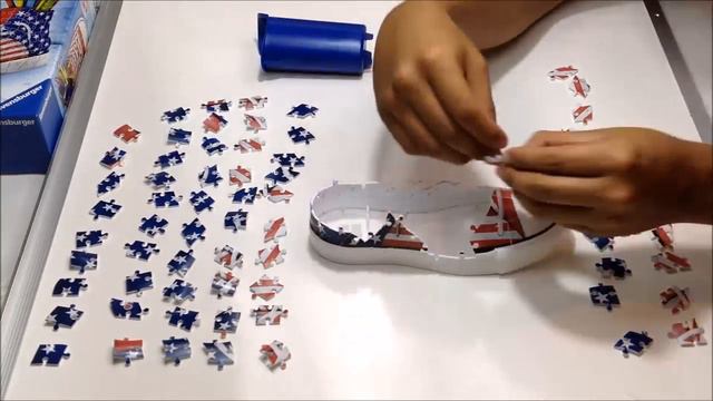 "Sneaker: American Style" | Ravensburger - Puzzle 3D смотреть онлайн