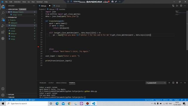 How to create dictionary app in python #2 | Python to AI ML and Data Science| Code with Lakshit#41 смотреть онлайн