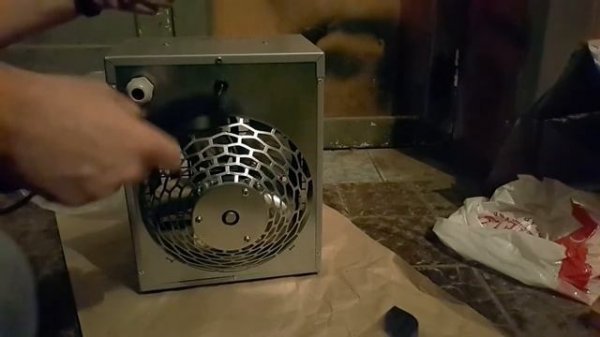 Quattro Elementi QE-5000E - тепловая пушка максимальной мощности на 220 вольт!