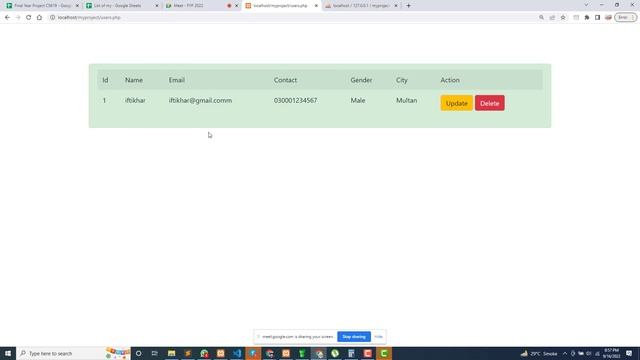 Delete & View any Record of Database - PHP Class 11 - Web Development Series Session 29 смотреть онлайн