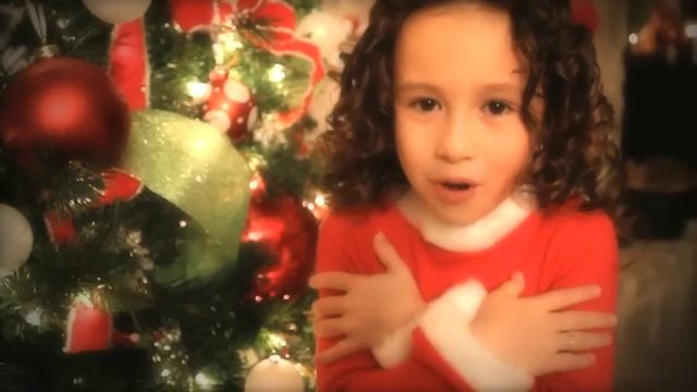 All I Want For Christmas is You - 7 yr old Rhema Marvanne..Truly Amazing - plz "Share" смотреть онлайн